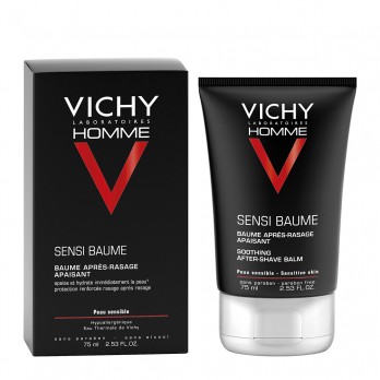 Vichy Homme After Shave Sensi Baume 75ml | Καταπραϋντικό για Μετά το Ξύρισμα 