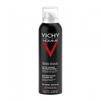 Vichy Homme Sensi Shave Gel 150ml |Gel Ξυρίσματος Κατά των Ερεθισμών