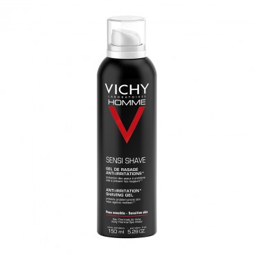 Vichy Homme Sensi Shave Gel 150ml |Gel Ξυρίσματος Κατά των Ερεθισμών