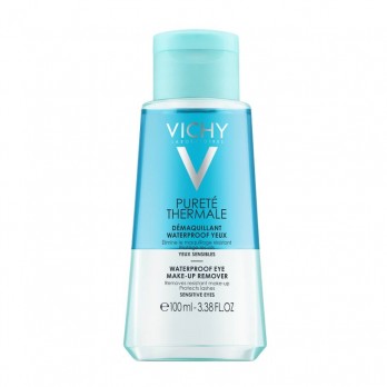 Vichy Purete Thermale Waterproof Eye Make-Up Remover 100ml | Ντεμακιγιάζ Ματιών για Αδιάβροχο Μακιγιάζ