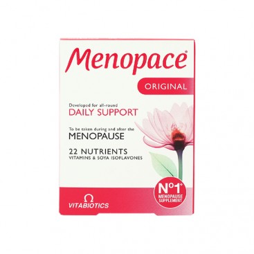 Vitabiotics Menopace Original 30tabs | Συμπλήρωμα για τα Συμπτώματα της Εμμηνόπαυσης 