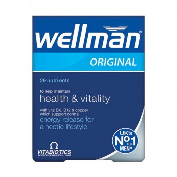 Vitabiotics Wellman Original  30tabs | Πολυβιταμίνη ειδικά  για Άνδρες