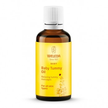 Weleda Baby Tummy Oil 50ml | Λάδι Μασάζ με Αμύγδαλο για την Κοιλίτσα του Μωρού