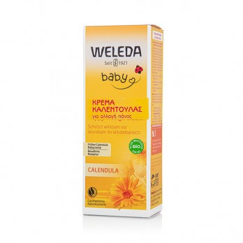 Weleda Baby Nappy Change Cream Calendula 75ml | Κρέμα Καλέντουλας για την Αλλαγή Πάνας