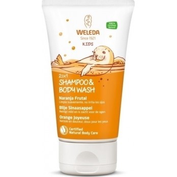 Weleda Kids Αφροντούς & Σαμπουάν με άρωμα Πορτοκάλι  150ml 