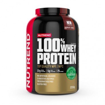 Nutrend 100% Whey Protein GFC Vanilla 2250g 