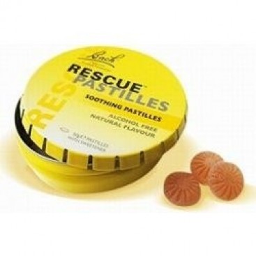 Power Health Bach Rescue Remedy Pastilles  50gr | Παστίλιες Κατά του Άγχους και του Στρες με γεύση πορτοκάλι