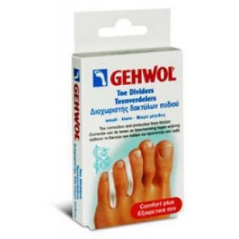 Gehwol Toe Dividers Small,3τεμ |Διαχωριστής δακτύλων ποδιού Μικρού μεγέθους